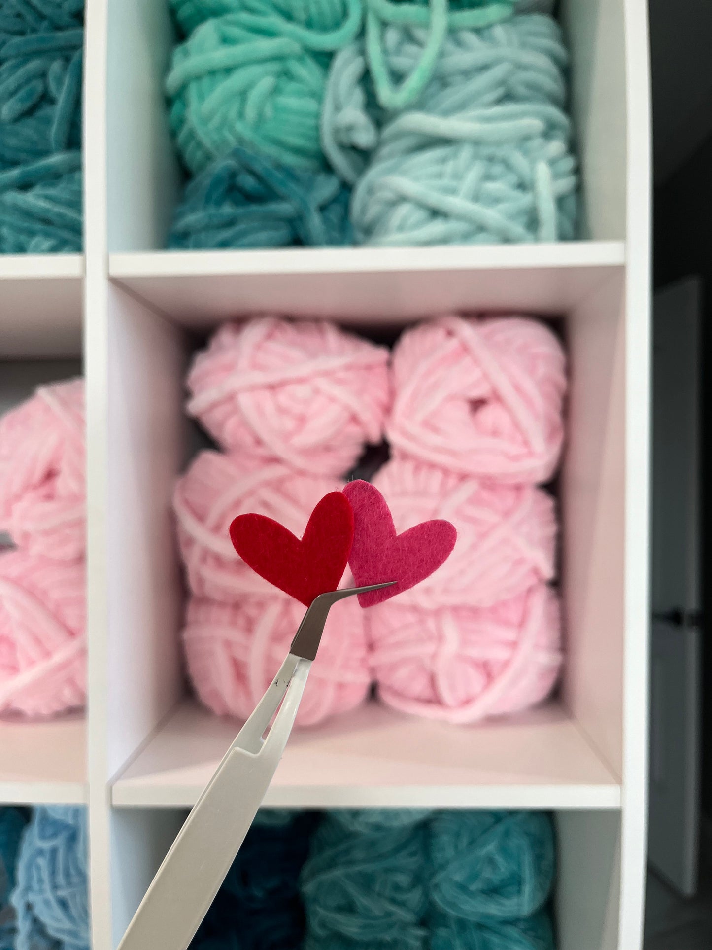 Felt Fancy HEARTS for Valentines / Mothers Day / Appliqué