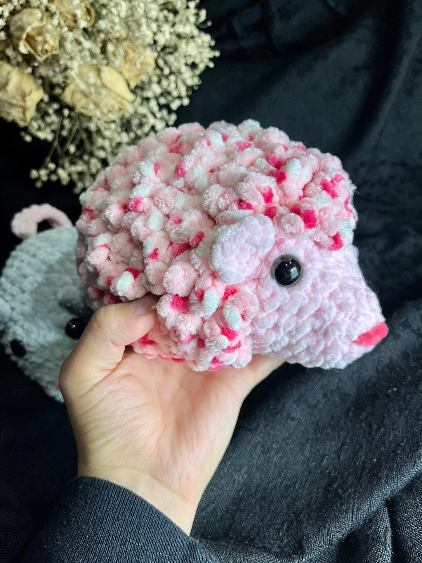 4 in 1 Hedgehog, Hamster, and Mouse digital crochet amigurumi PATTERN. Crochet digital pattern