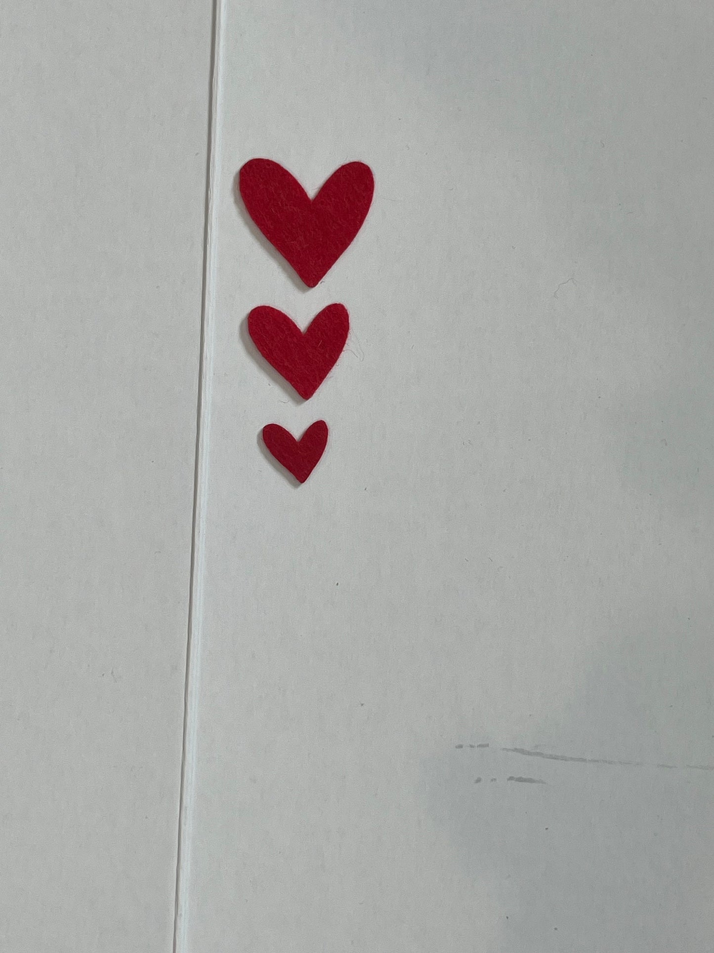 Felt Fancy HEARTS for Valentines / Mothers Day / Appliqué