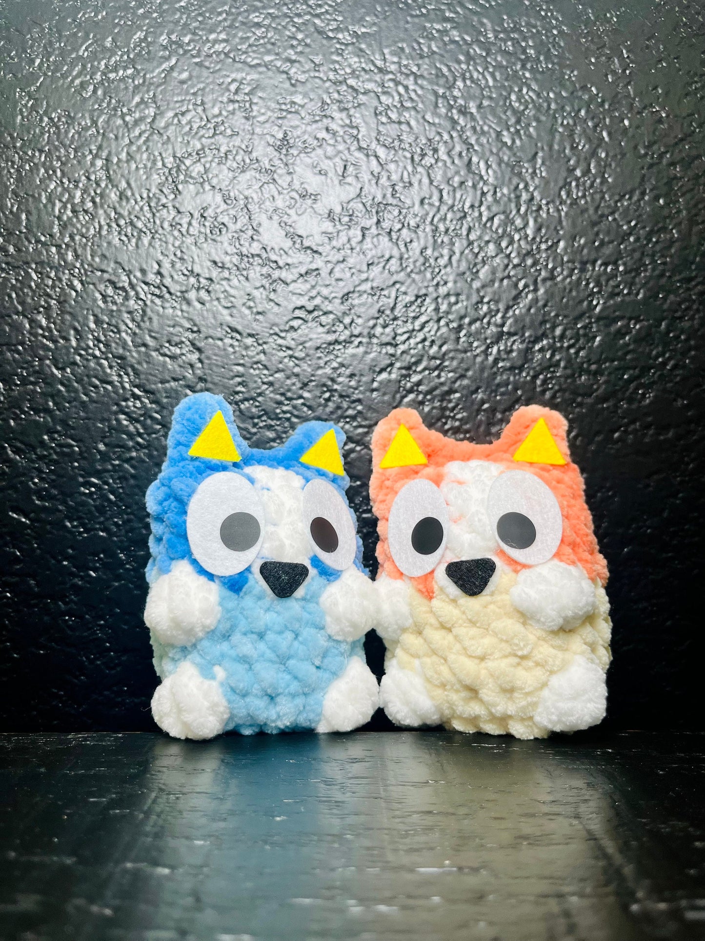 MINI Dog Crochet Amigurumi Digital Pattern - No sew / Low sew