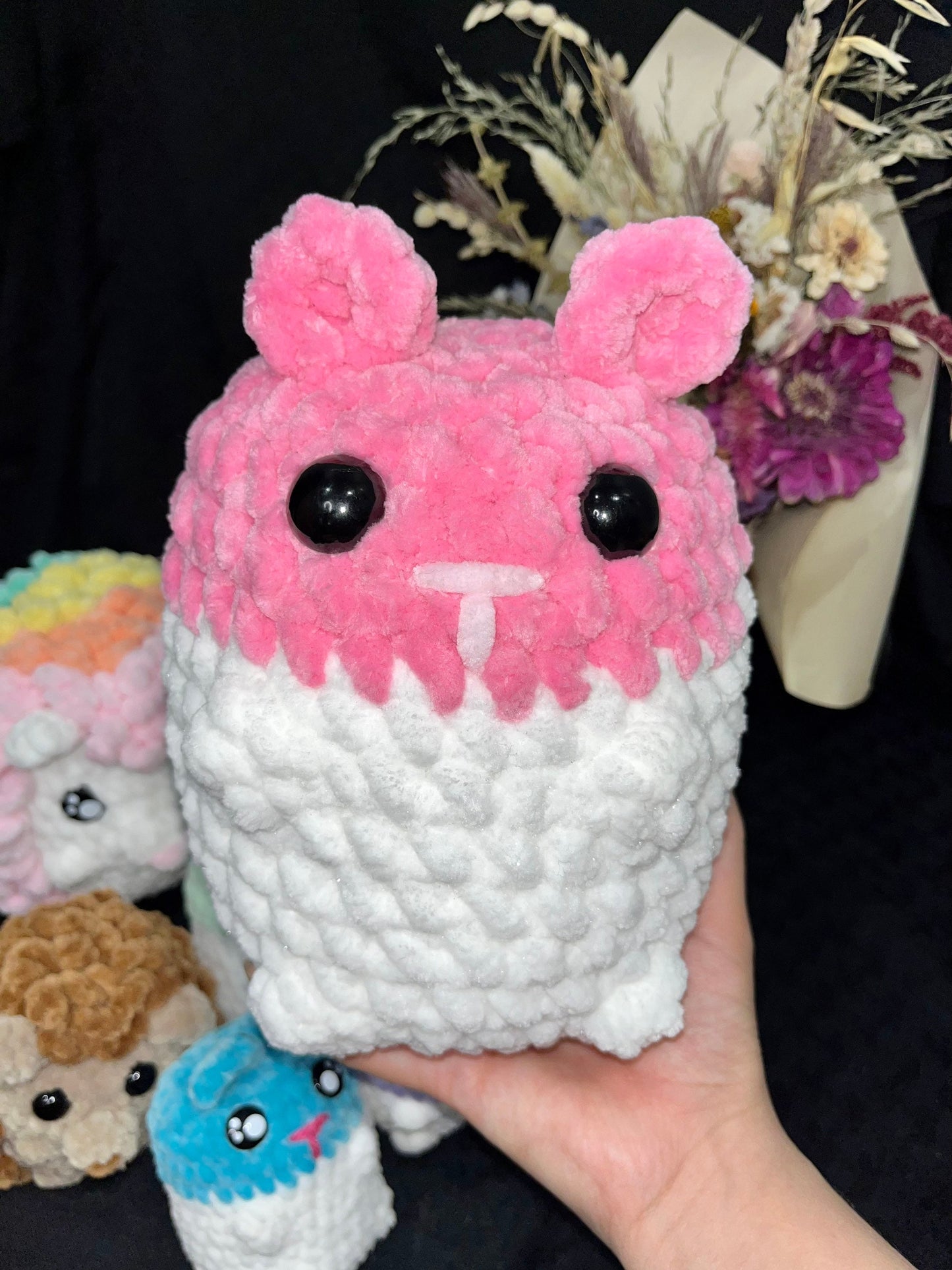 4 in 1 Hedgehog, Hamster, and Mouse digital crochet amigurumi PATTERN. Crochet digital pattern