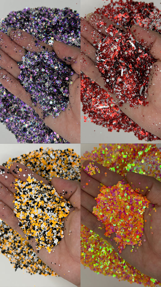 Halloween Glitter Set (12 Colors)