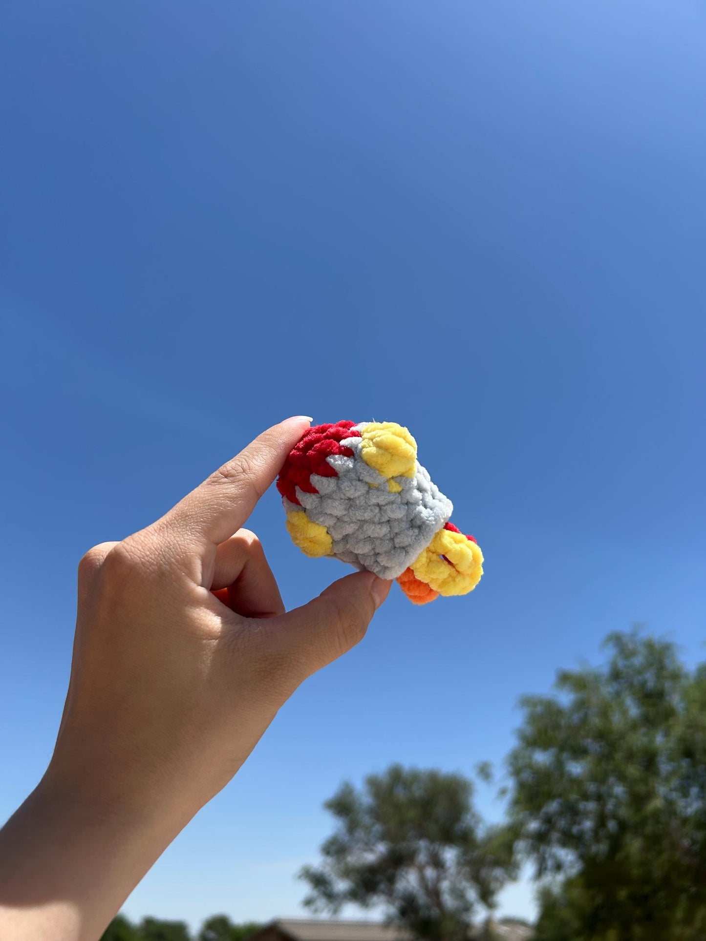 Rocket / Spaceship and Mini Rocket / Spaceship Amigurumi Digital Pattern - No sew / Low Sew