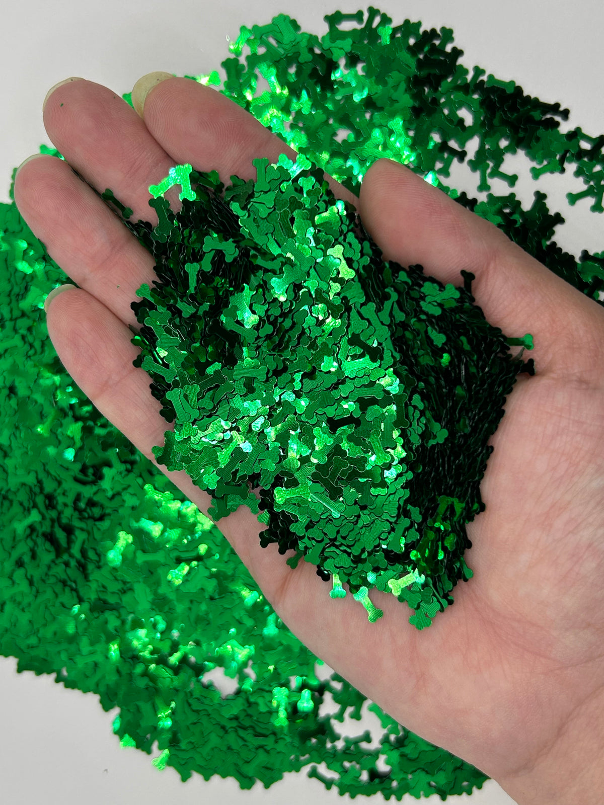 Green Holo Bones