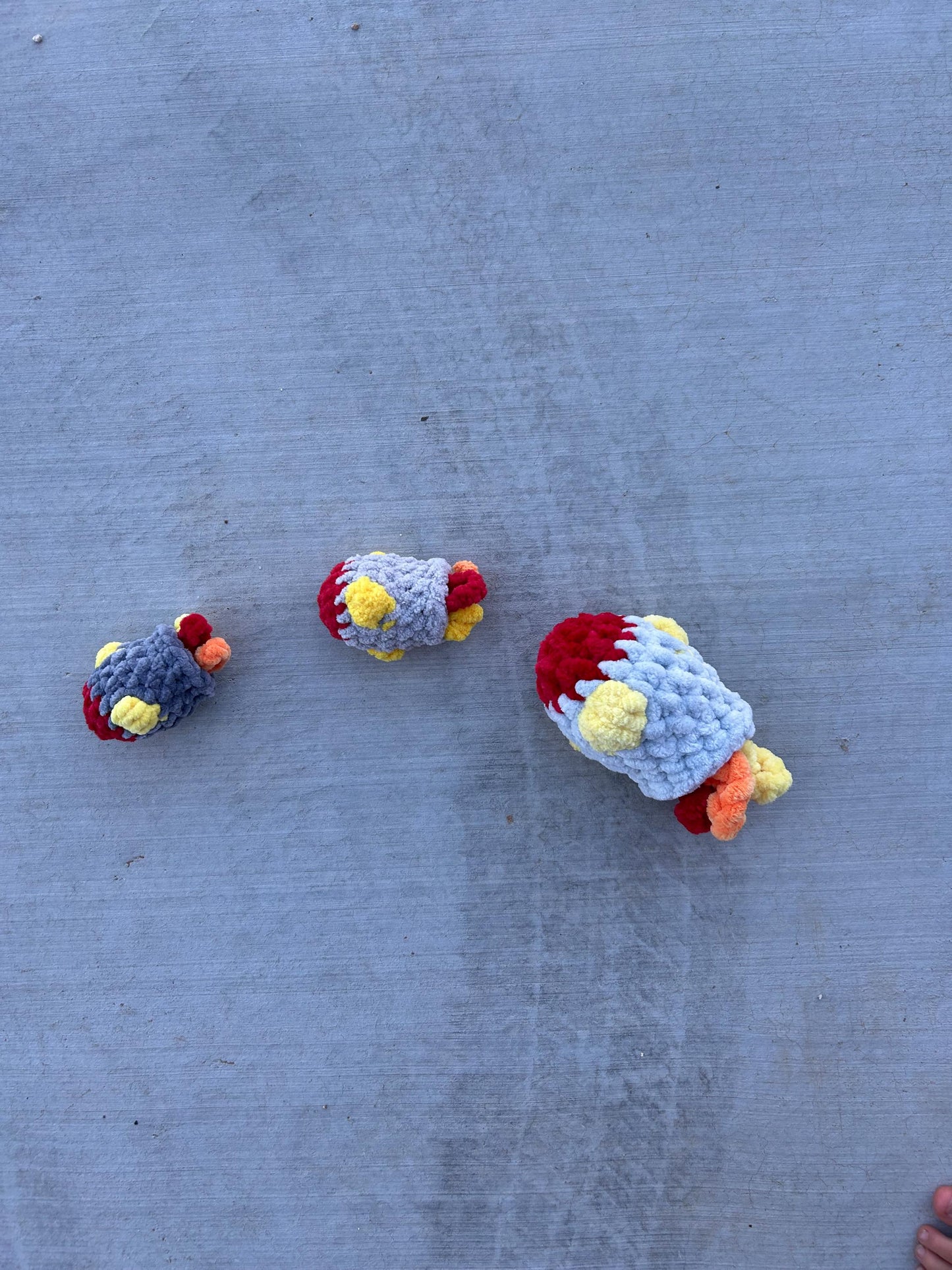 Rocket / Spaceship and Mini Rocket / Spaceship Amigurumi Digital Pattern - No sew / Low Sew