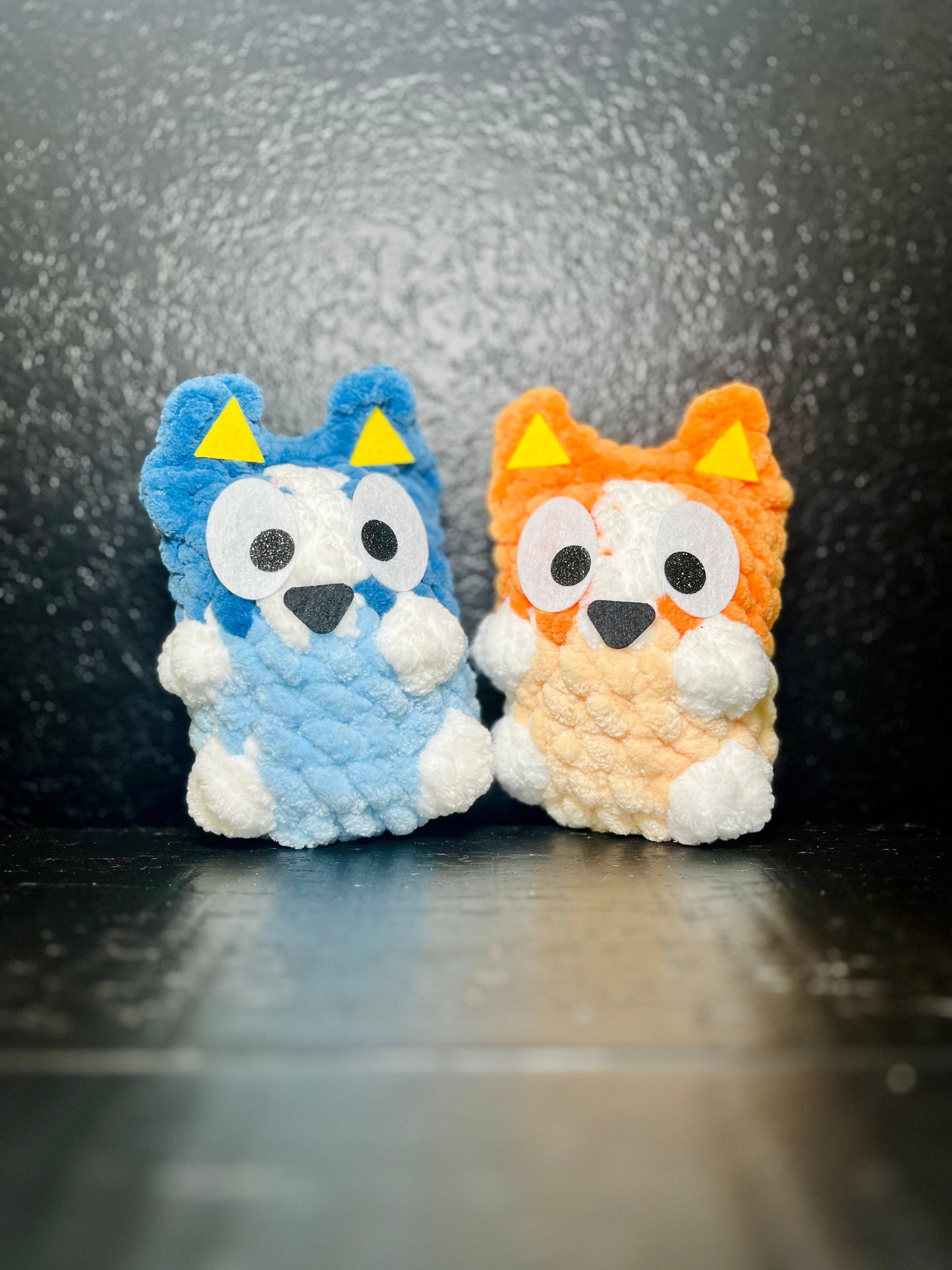 MINI Dog Crochet Amigurumi Digital Pattern - No sew / Low sew
