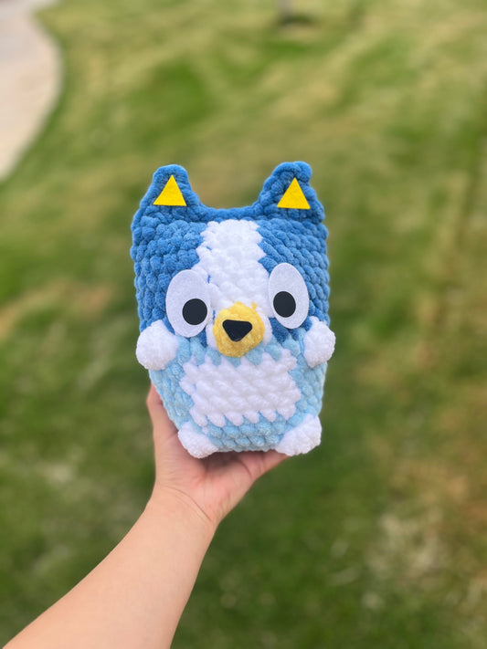 Dog Crochet Amigurumi Digital Pattern - No sew / Low Sew