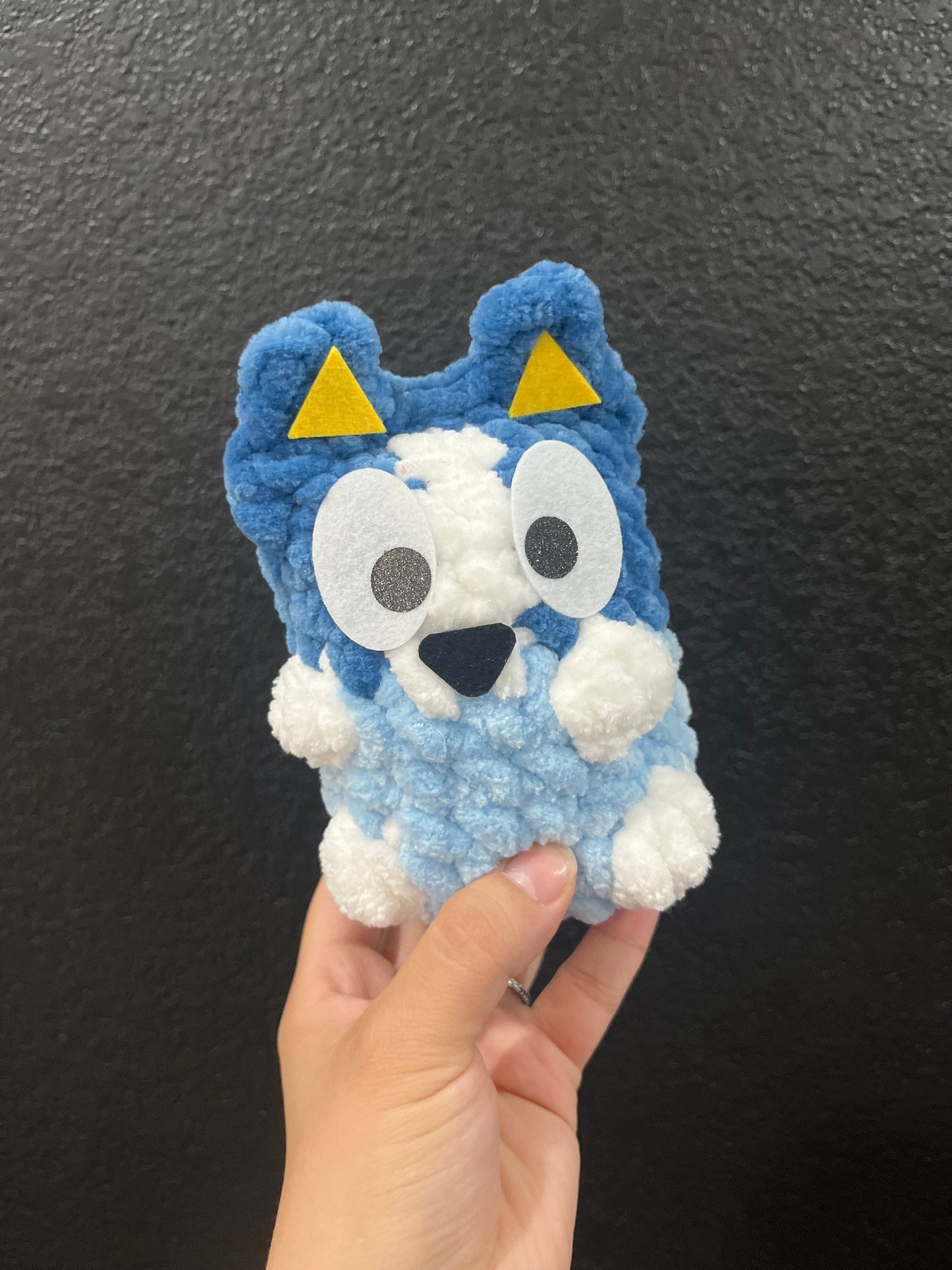 MINI Dog Crochet Amigurumi Digital Pattern - No sew / Low sew