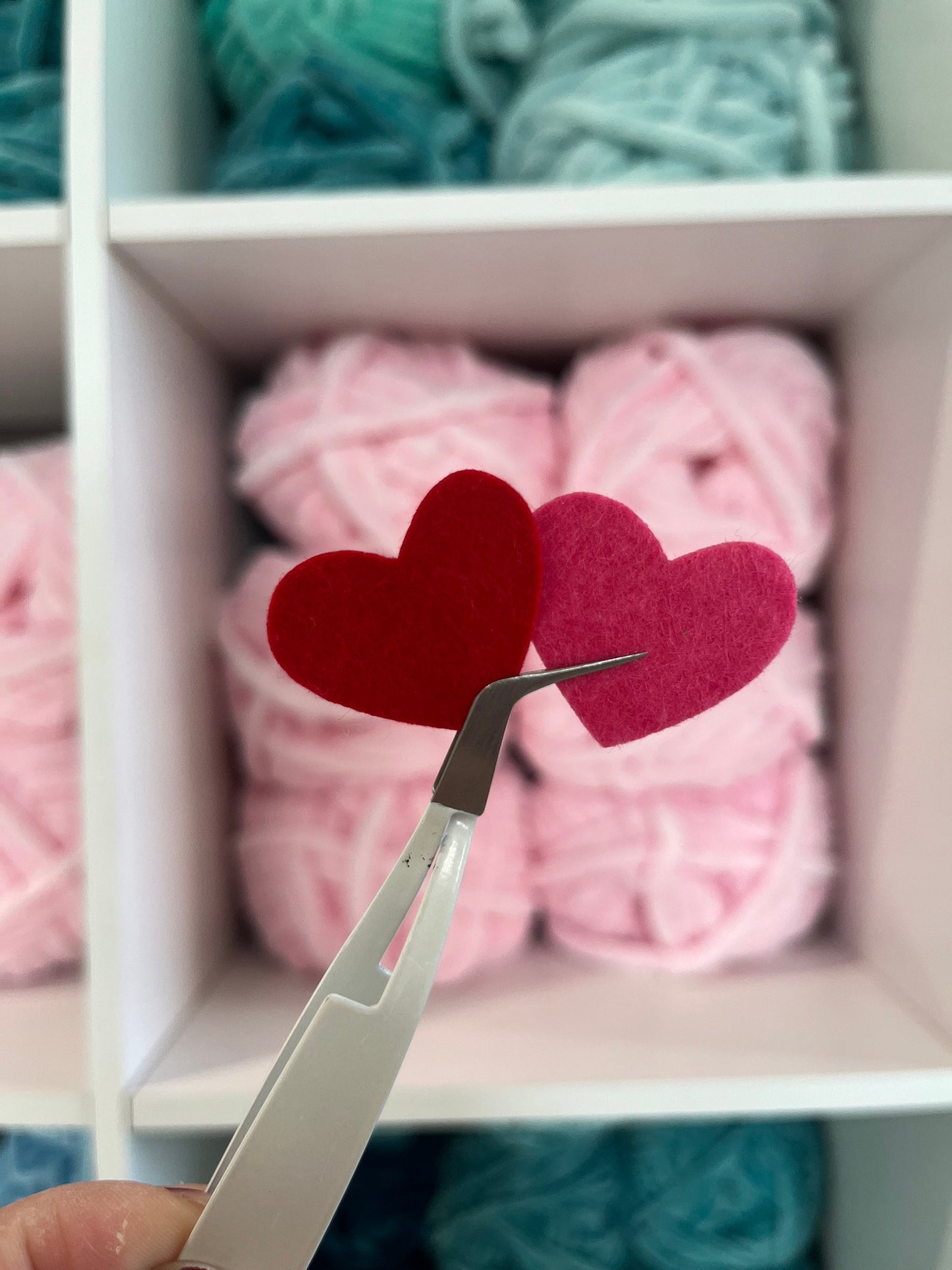 Felt Original HEARTS for Valentines / Mothers Day / Appliqué