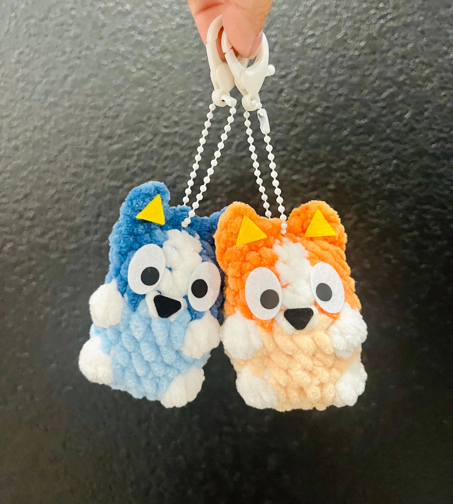 MINI Dog Crochet Amigurumi Digital Pattern - No sew / Low sew