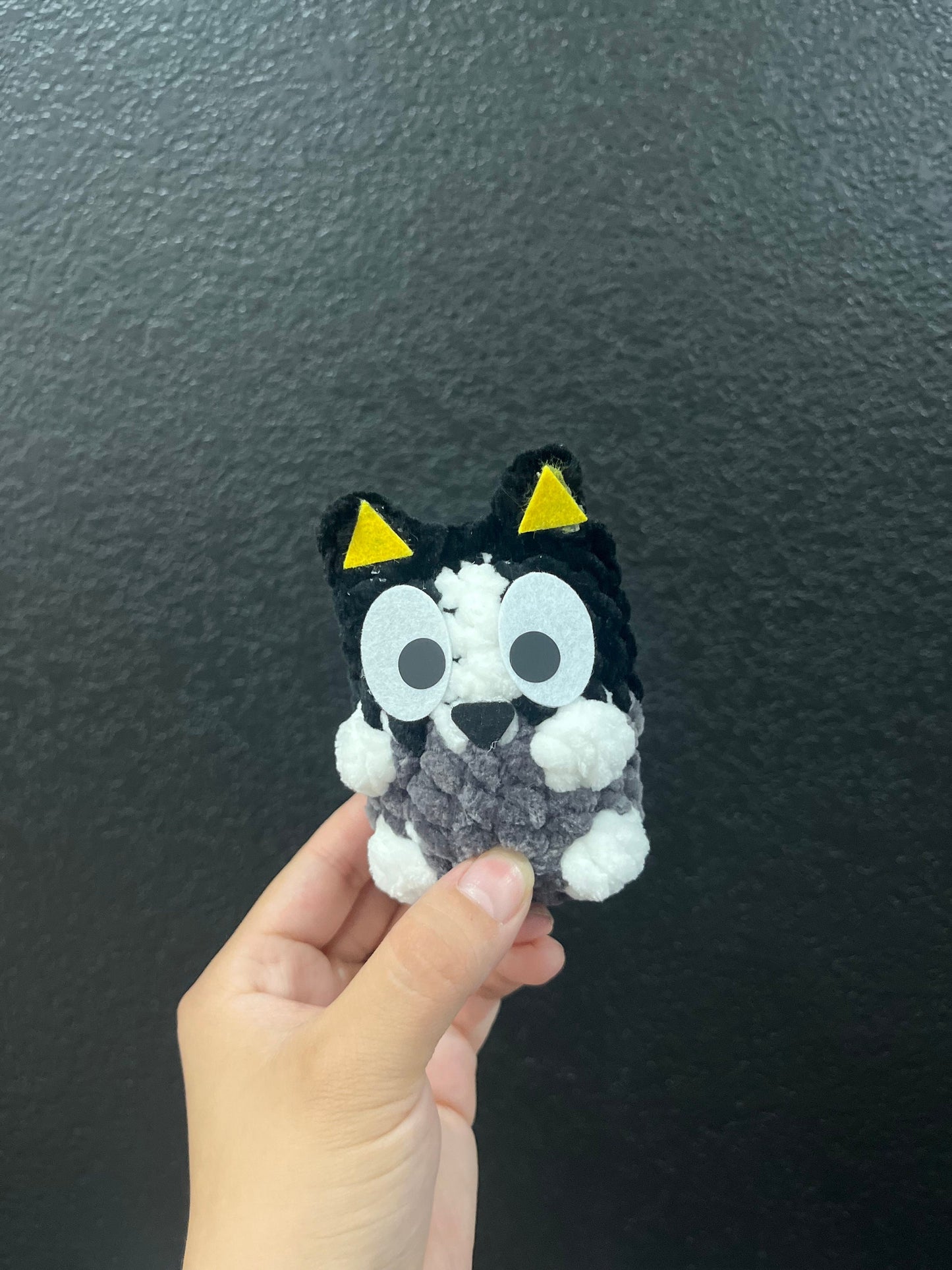 MINI Dog Crochet Amigurumi Digital Pattern - No sew / Low sew